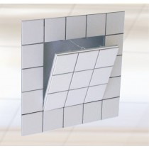  Sistema F3 - Trampilla para alicatar, con o sin placa de yeso laminado, para paredes